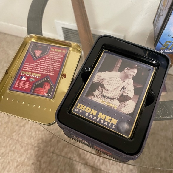 Iron Men Of Baseball 5 Metal Cards Included! - Picture 3 of 10